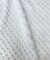 White Minky Dot Fabric by the Yard, 60" Wide Ultra-Soft Plush Minky Fabric for Baby Blankets, Nursery Decor, Plush Toys & Sewing